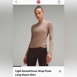 SOLD - Lululemon NWT Light Smoothcover wrap